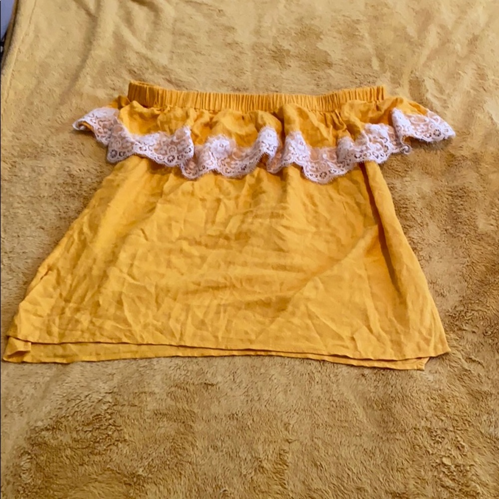 Off the shoulder top